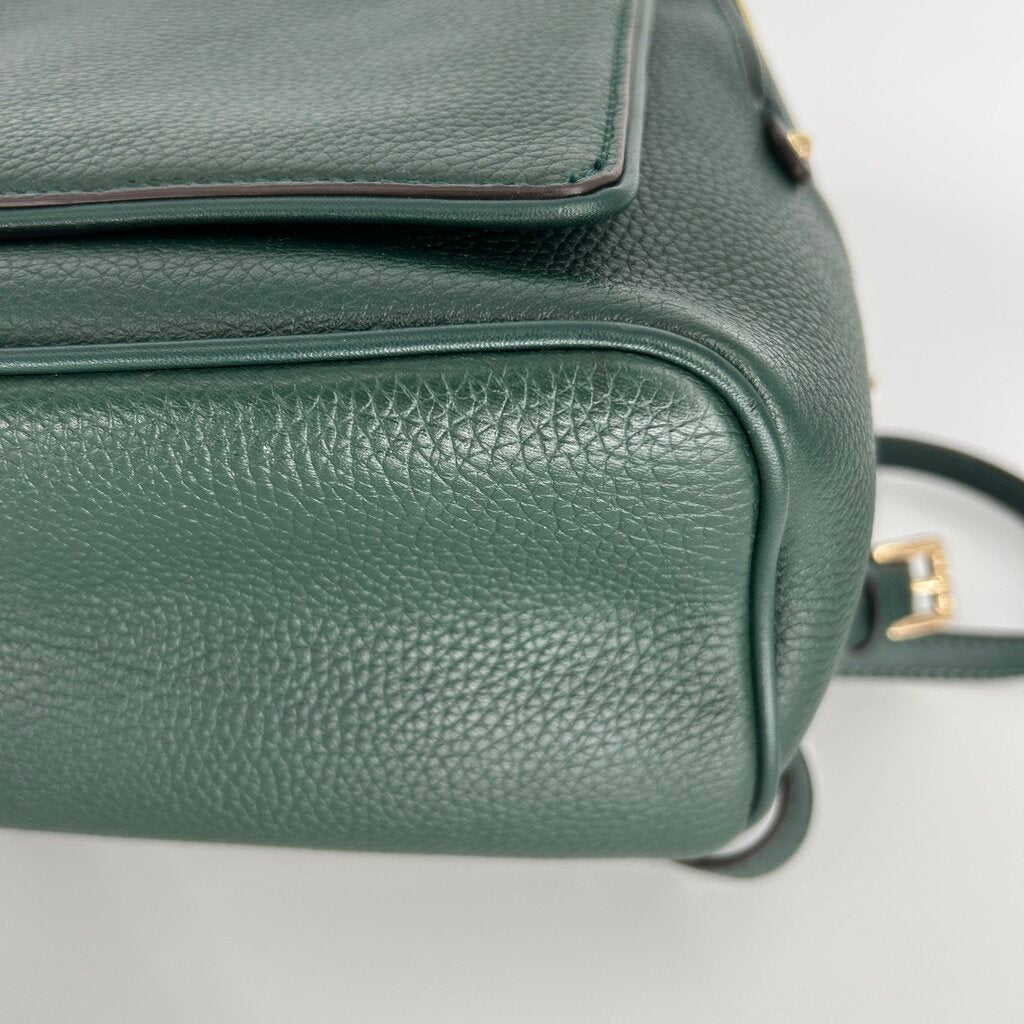 MK Leather Backpack
