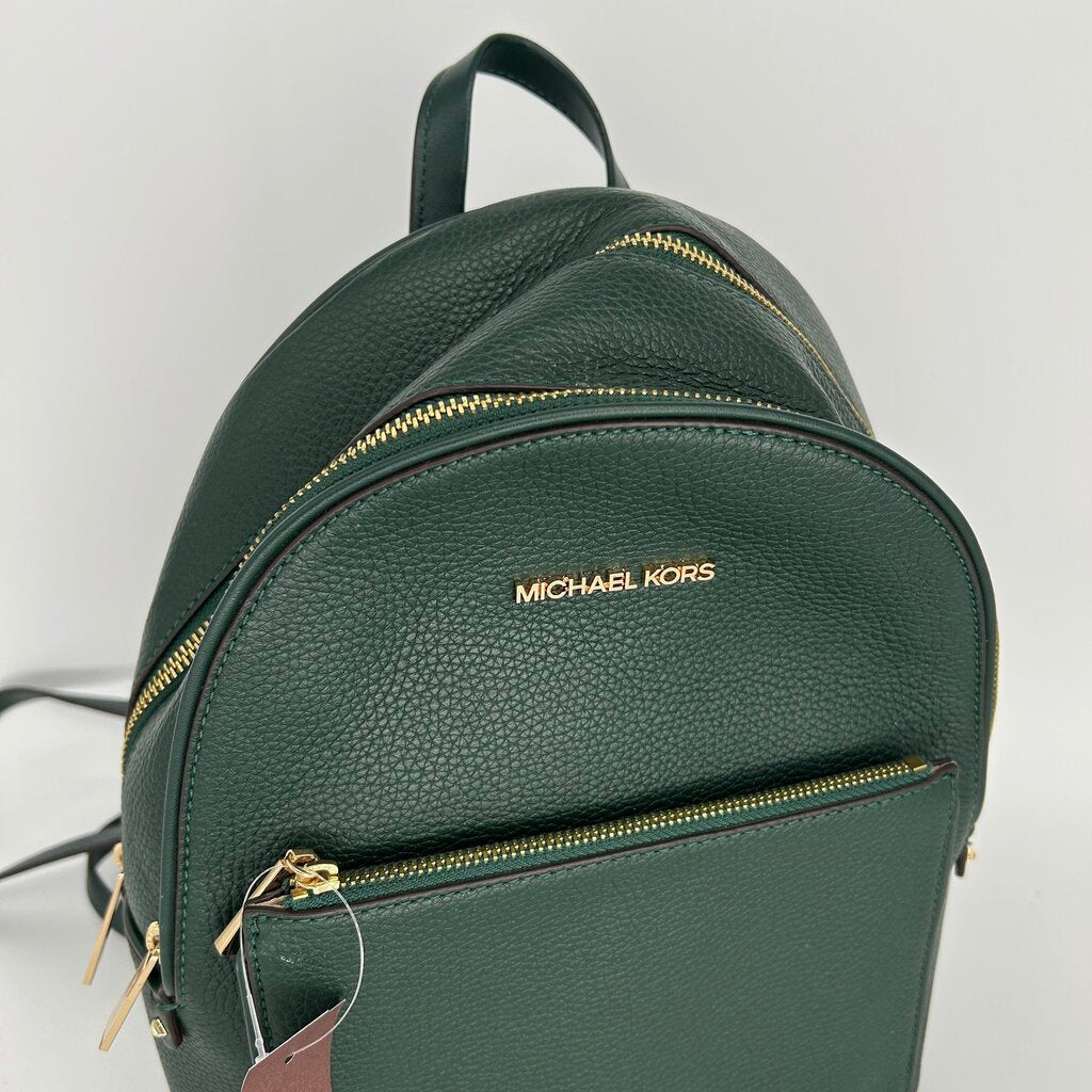 MK Leather Backpack