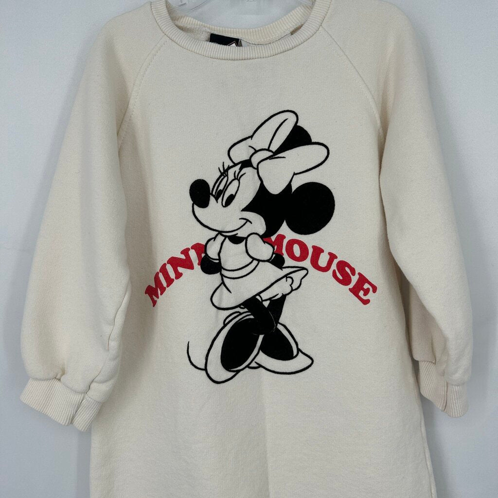 Zara Minnie Mouse Sweatshirt Dress