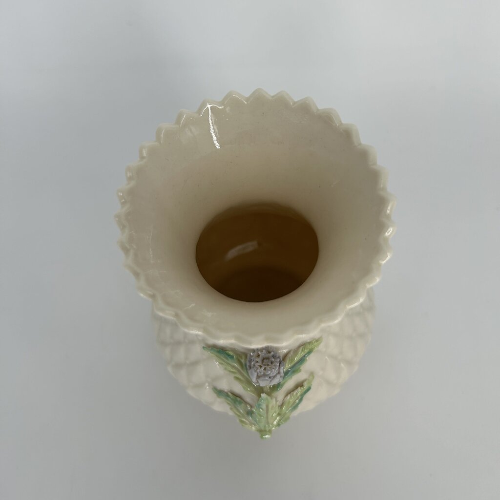 Belleek Floral Vase