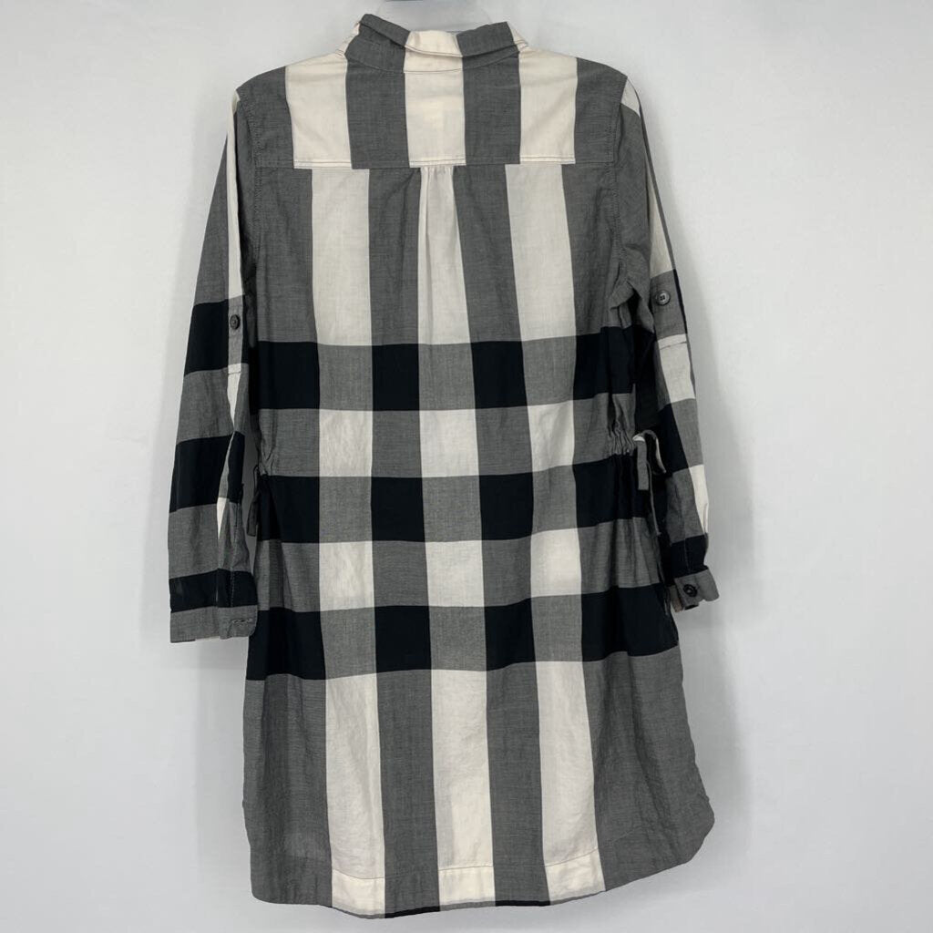 Burberry L/s Plaid Dress