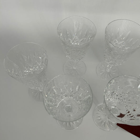 6 Waterford Water Goblets