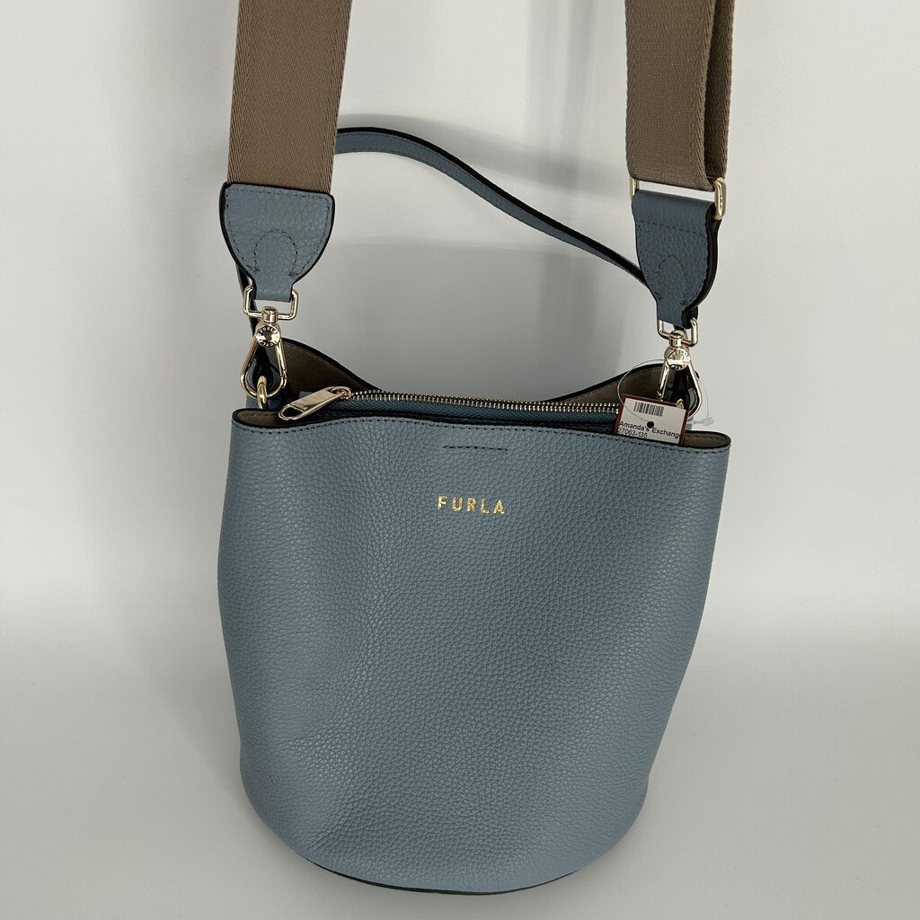 Furla Leather Bucket Bag