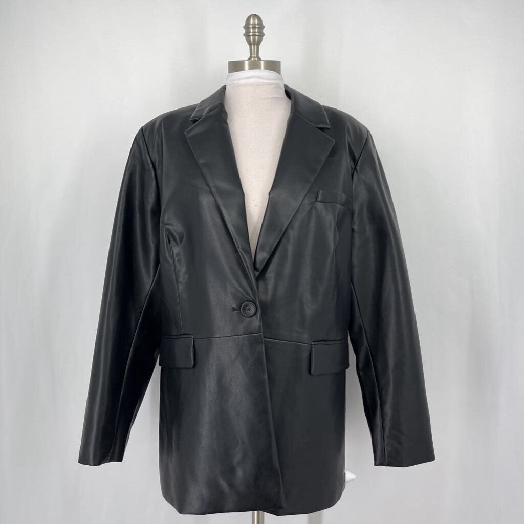 Cabi Faux Leather Jacket