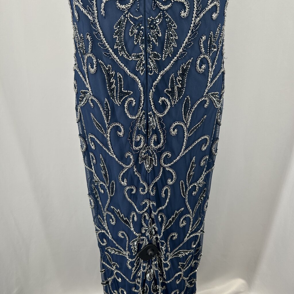 Pisarro Nights Slvls Beaded Gown
