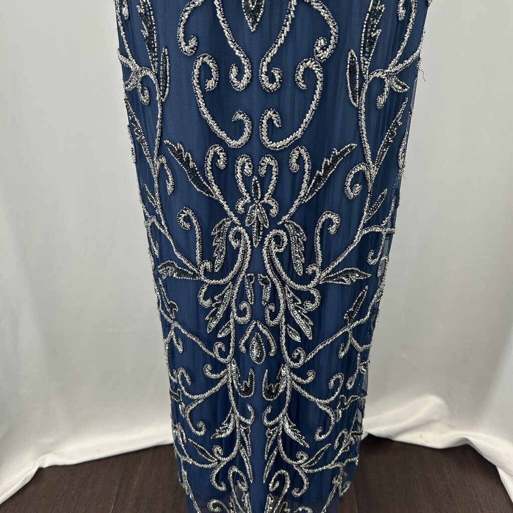 Pisarro Nights Slvls Beaded Gown