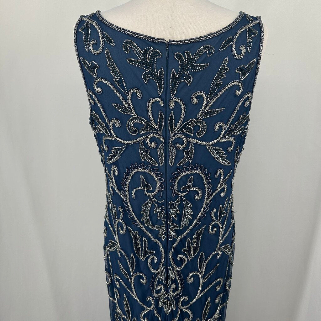 Pisarro Nights Slvls Beaded Gown