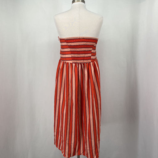 Maeve Strapless Stripe Dress