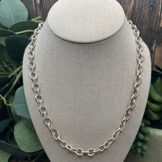 Judith Ripka Lock N Key Necklace