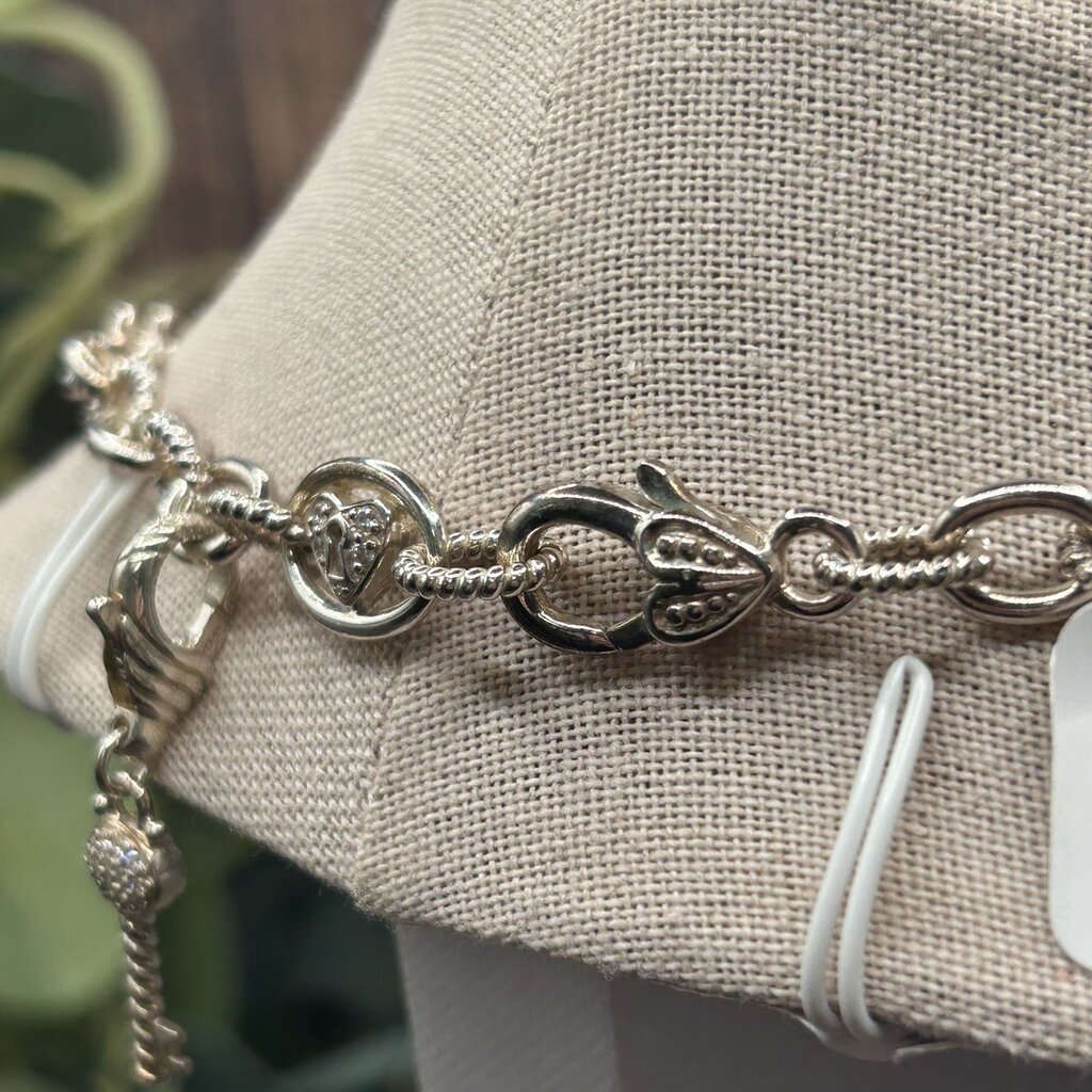 Judith Ripka Lock N Key Necklace