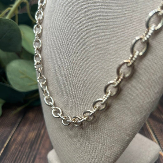 Judith Ripka Lock N Key Necklace