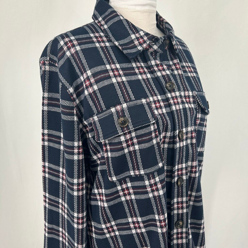 Tommy Hilfiger Plaid Flannel Shacket