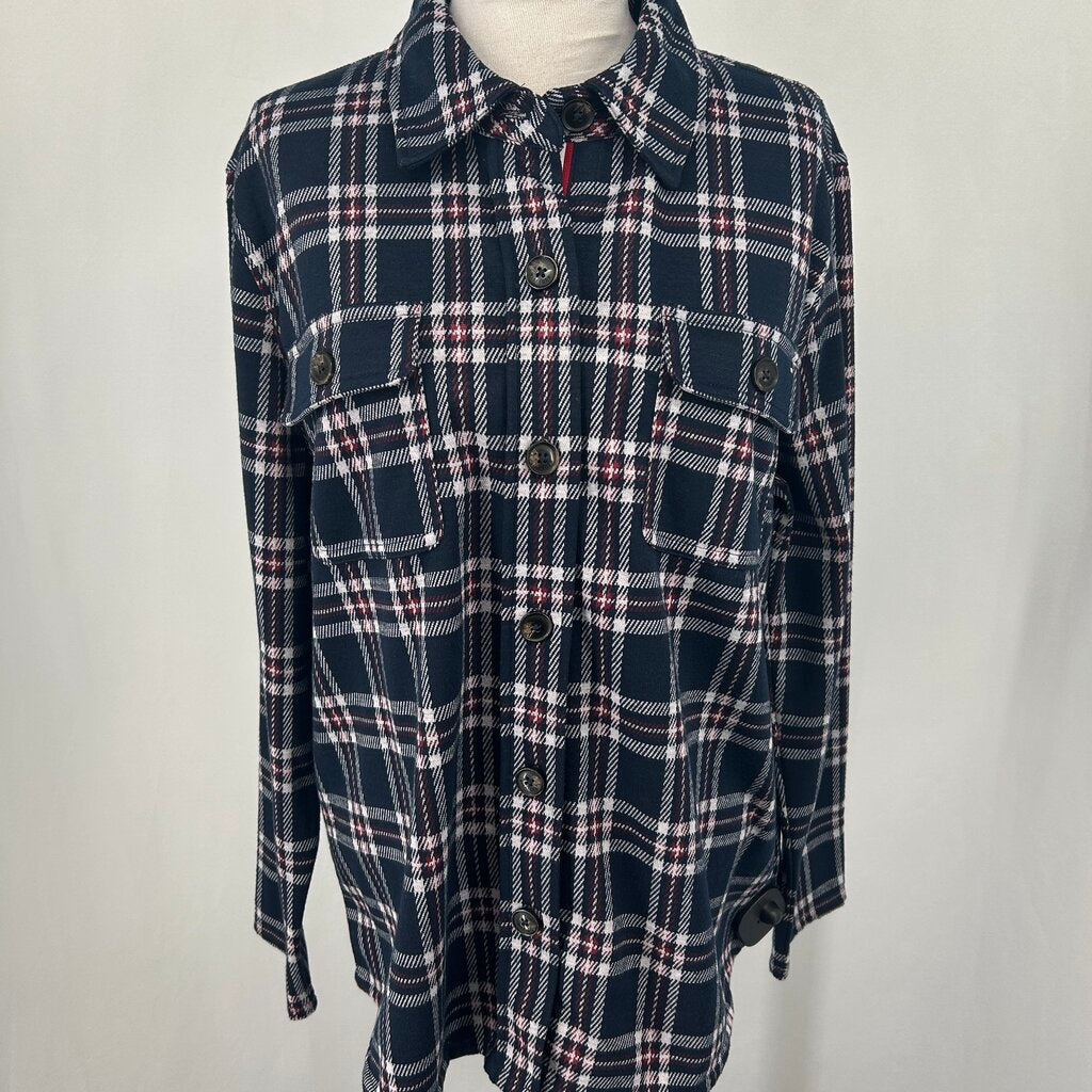 Tommy Hilfiger Plaid Flannel Shacket