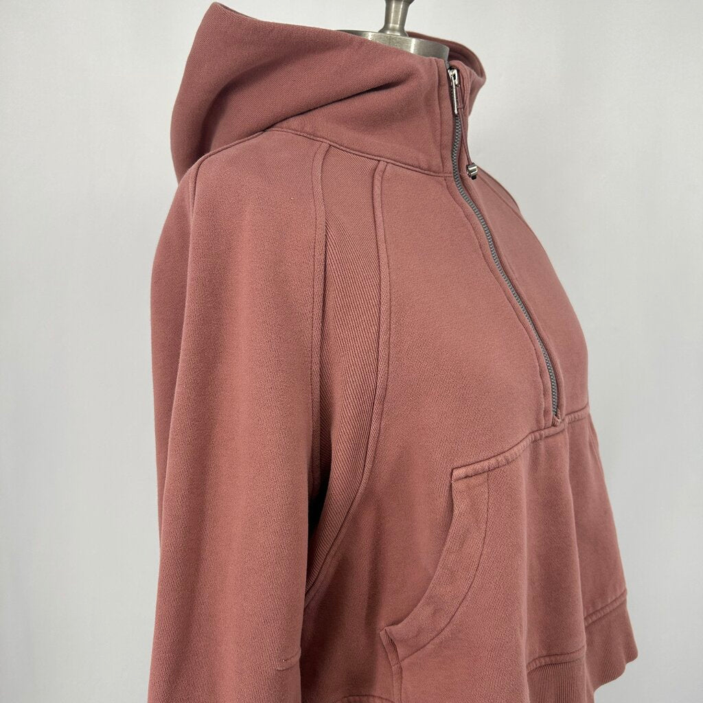 Lululemon 1/2 Zip Crop Hoodie