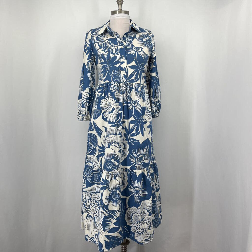 Tahari 3/4 Slv Floral Dress