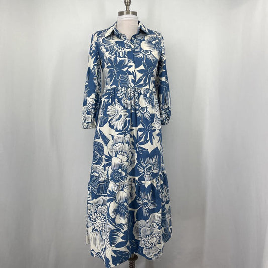 Tahari 3/4 Slv Floral Dress