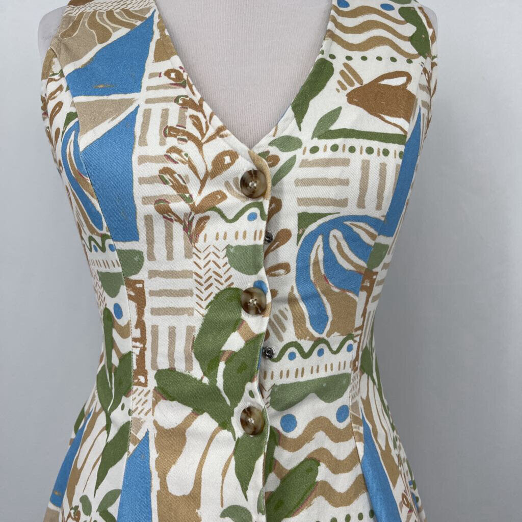 Flying Tomato Slvls Print Dress