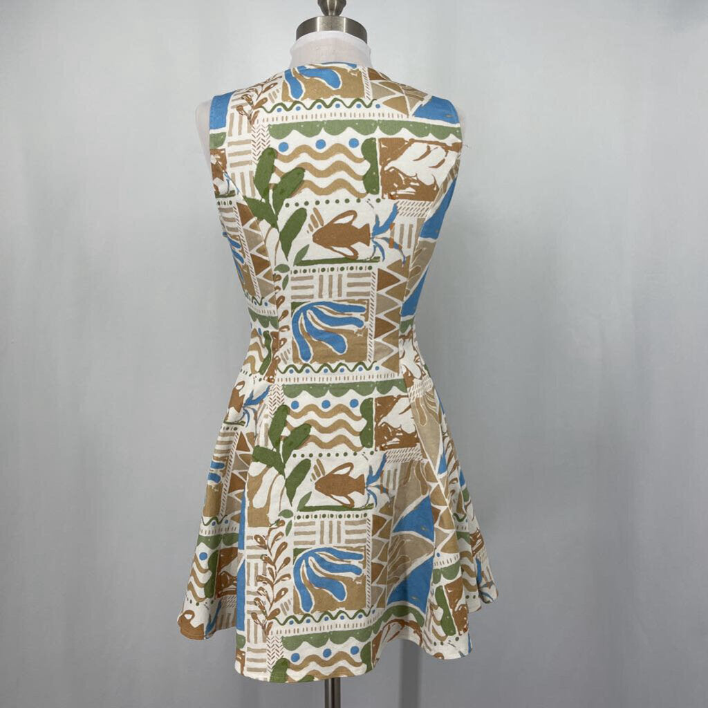 Flying Tomato Slvls Print Dress