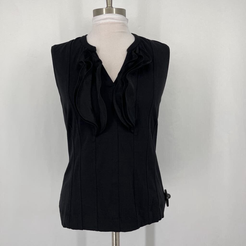 Nic + Zoe Slvls Ruffled Shirt
