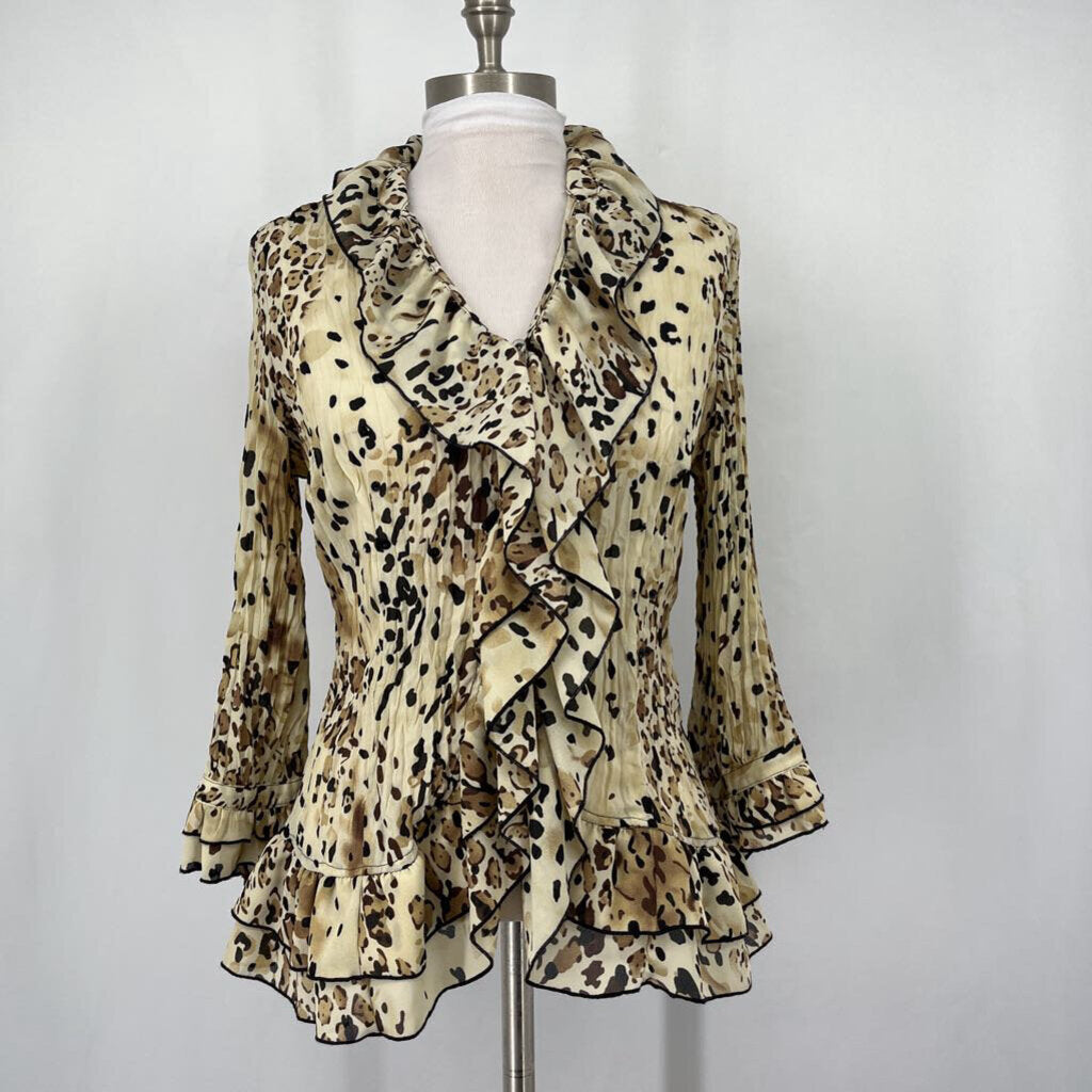 Agora Animal Print Shirt
