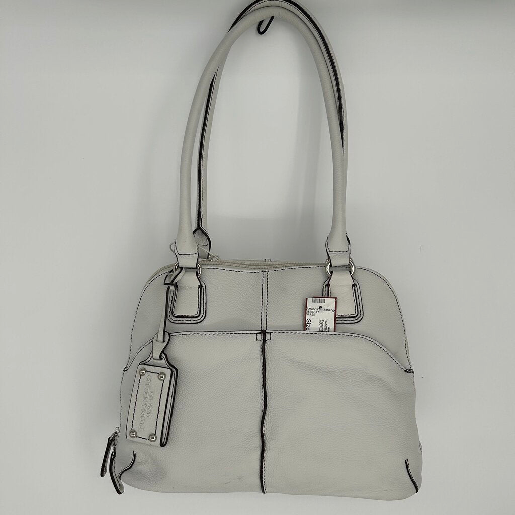 Tignanello Pebbled Leather Handbag