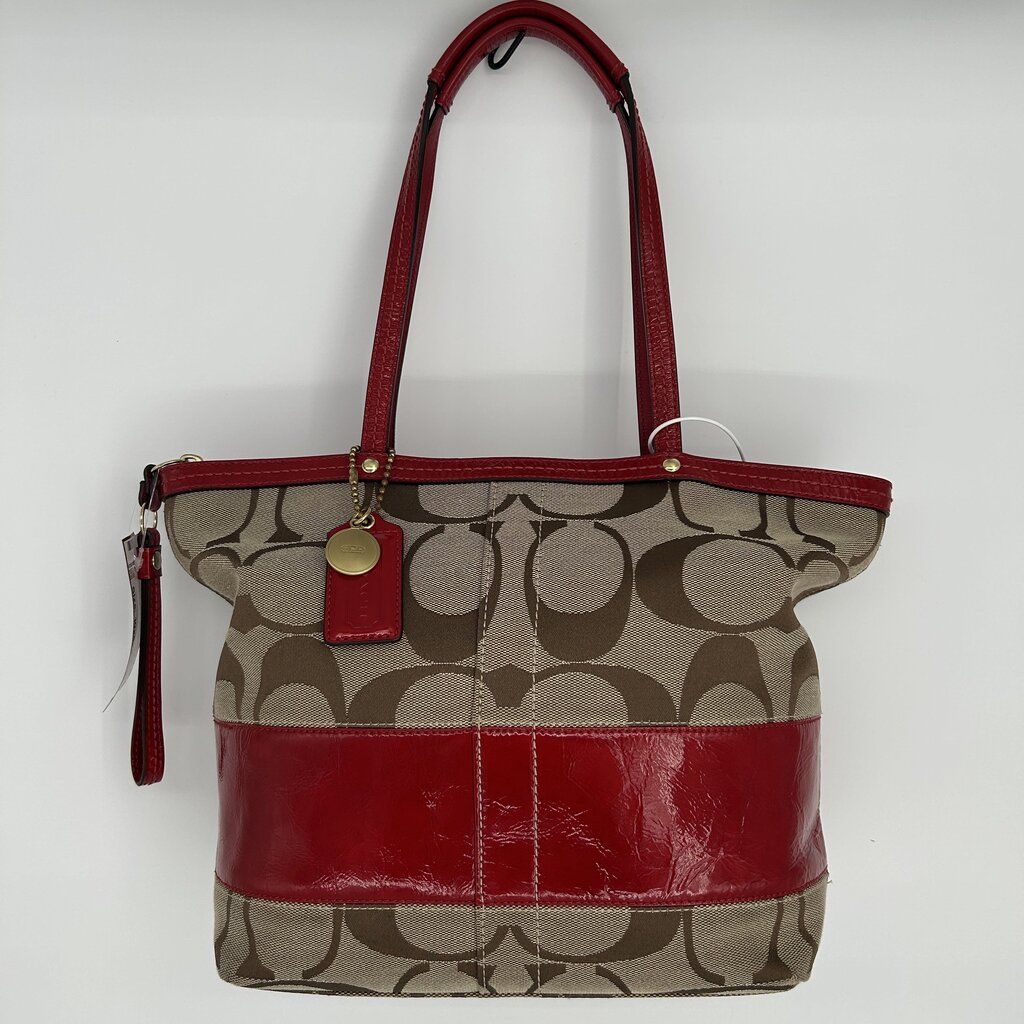Coach Signature Canvas Tote