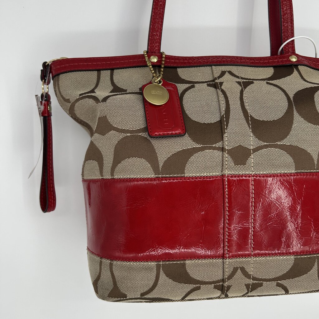 Coach Signature Canvas Tote