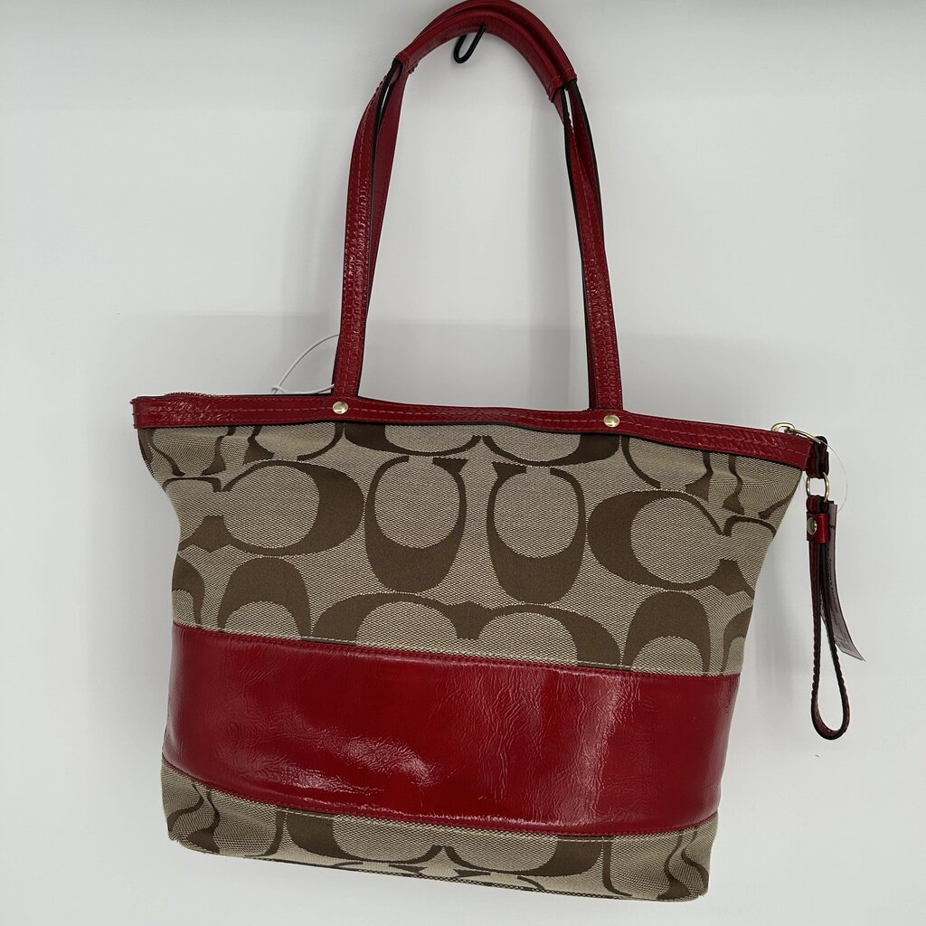 Coach Signature Canvas Tote