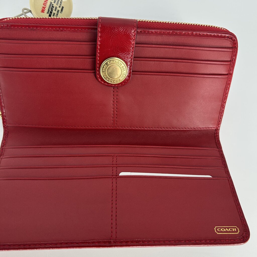 Coach Signature Canvas Wallet
