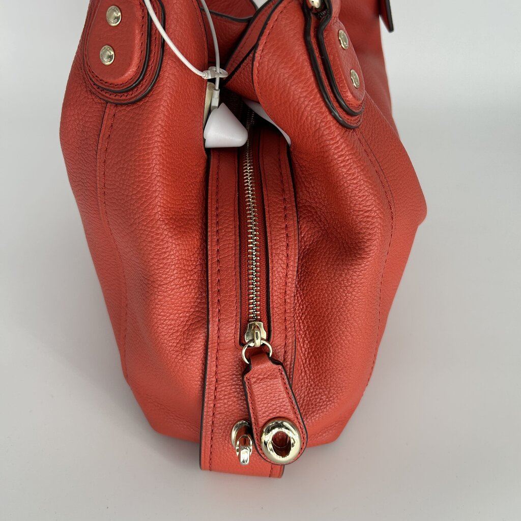 Coach Pebbled Edie Shoulder Bag