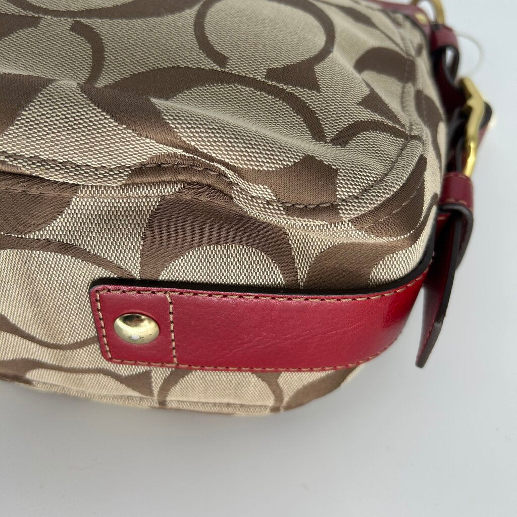 Coach Signature Zoe Hobo Bag
