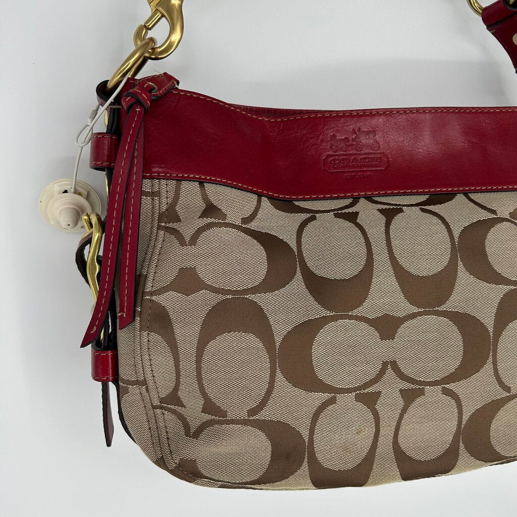 Coach Signature Zoe Hobo Bag