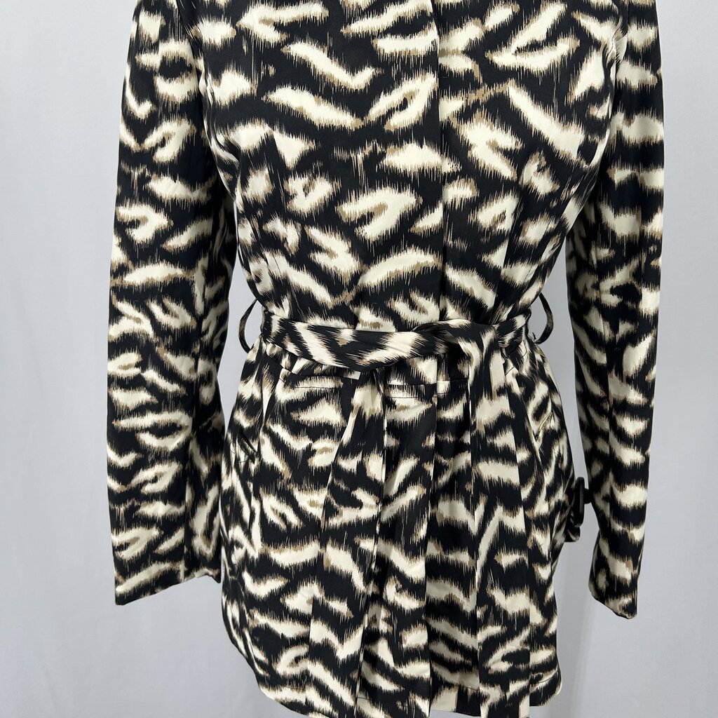 Sandro Animal Print Trench