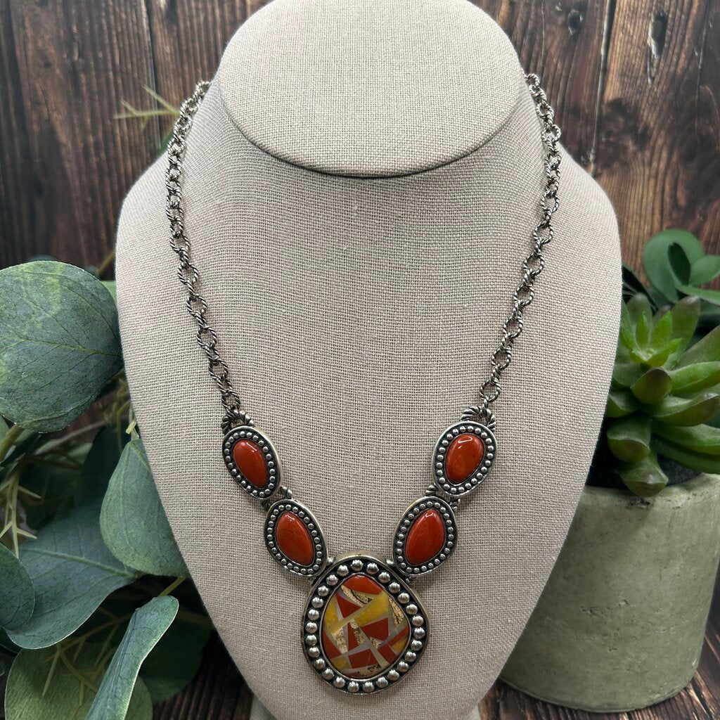 Carolyn Pollack Mosaic Necklace
