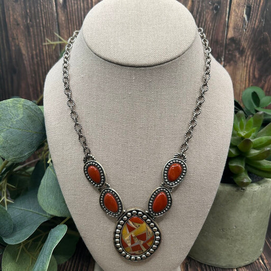 Carolyn Pollack Mosaic Necklace