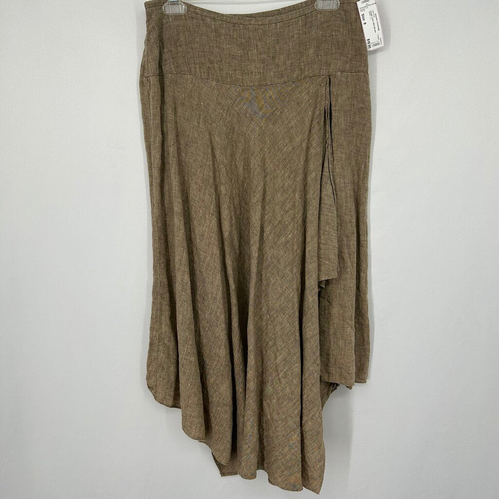 Kasper Linen Skirt