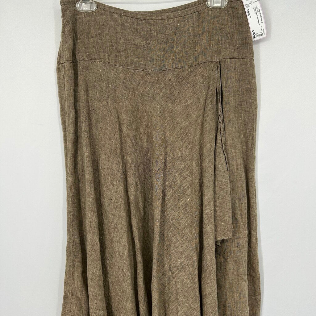 Kasper Linen Skirt