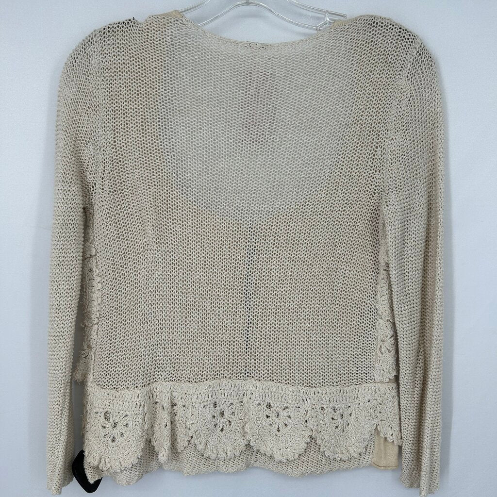 Free People Crochet Cardigan