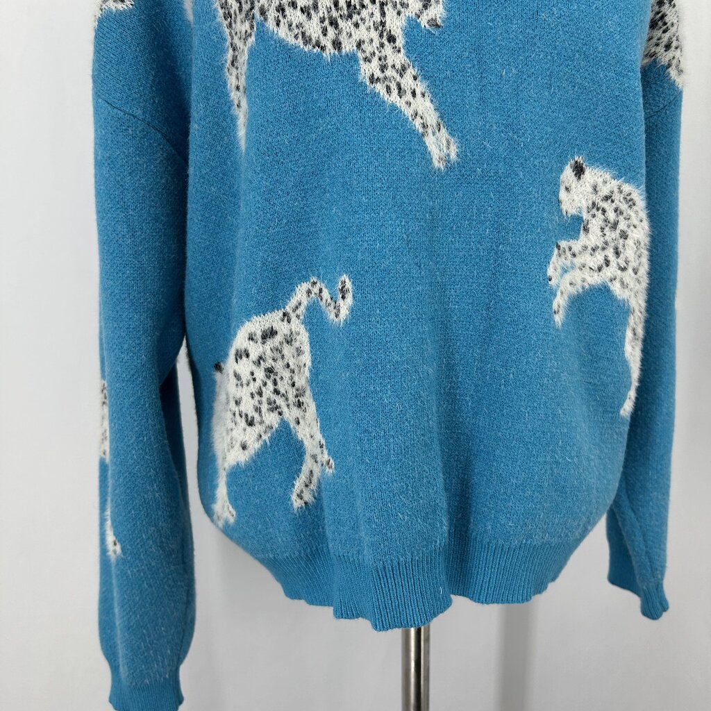 &Merci L/s Cheetah Sweater