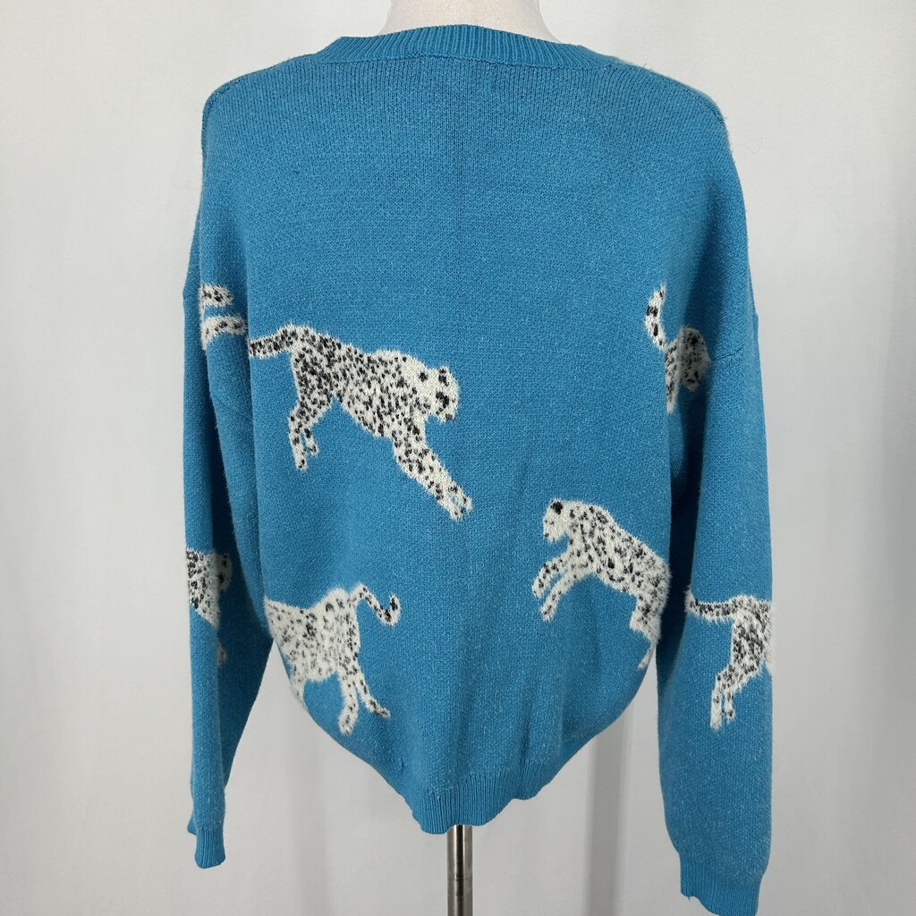 &Merci L/s Cheetah Sweater
