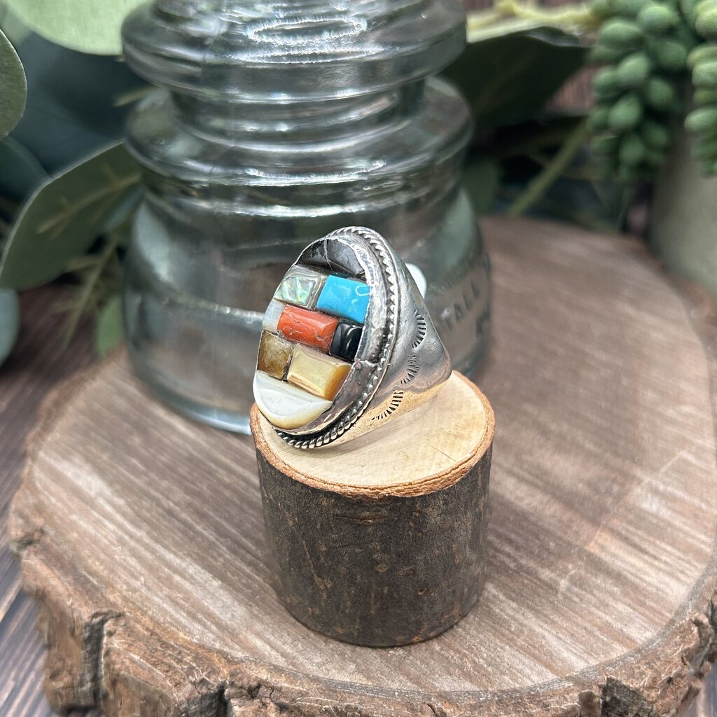 Sterling Cobblestone Ring