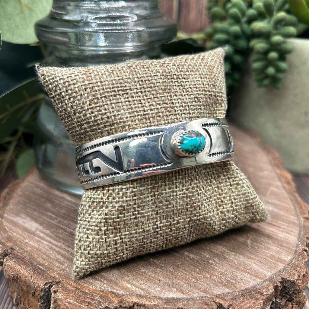 Sterling Turquoise Cuff