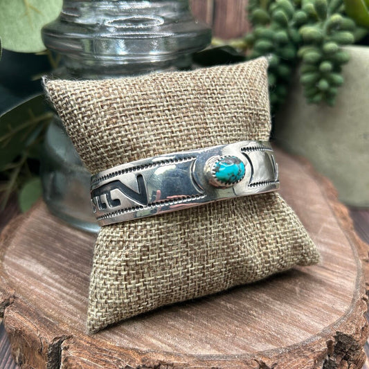 Sterling Turquoise Cuff