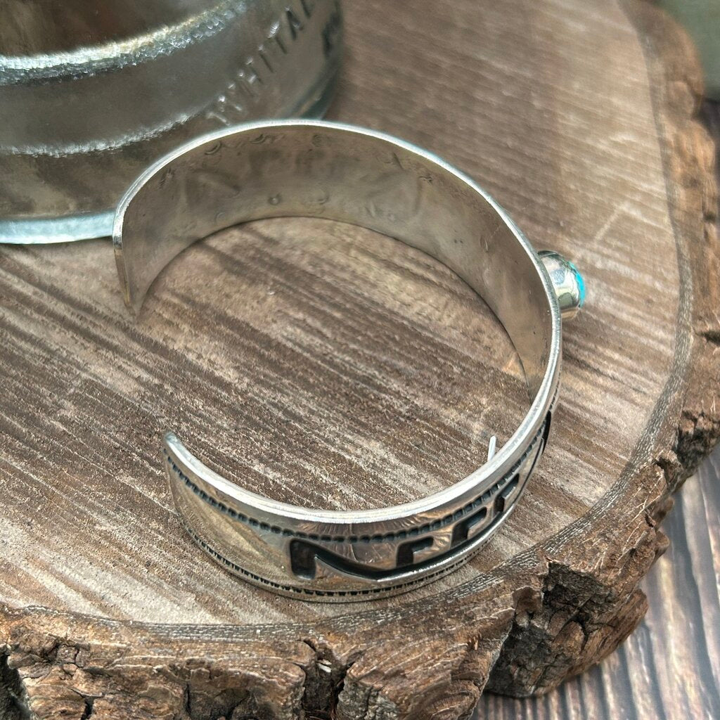 Sterling Turquoise Cuff