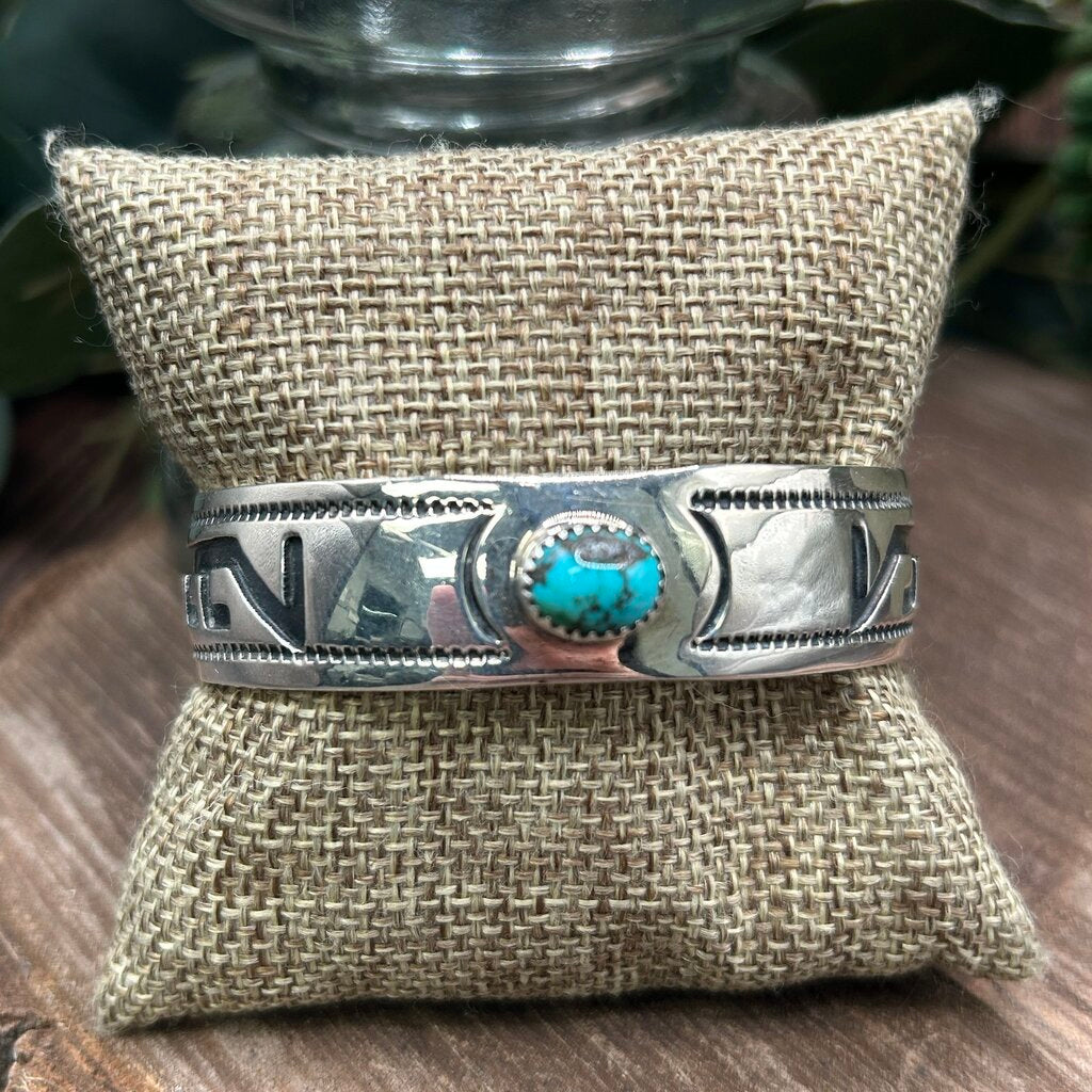 Sterling Turquoise Cuff