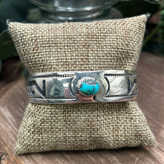 Sterling Turquoise Cuff