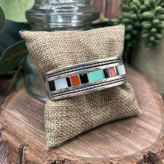 Ster Mosaic Stone Cuff