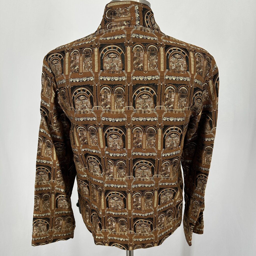Chicos Zip Front Jacket