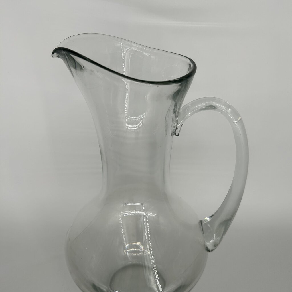 Glass Tapered Pitcher