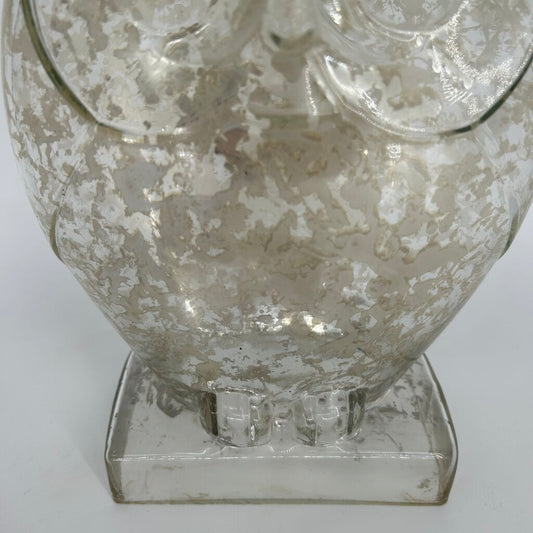 Mercury Glass Owl Figure